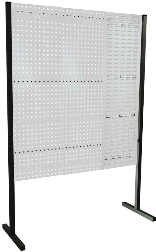 Bild von Werkzeugwand mit Loch- /Schlitzplatten, Einzelfeld, Länge 1500 mm