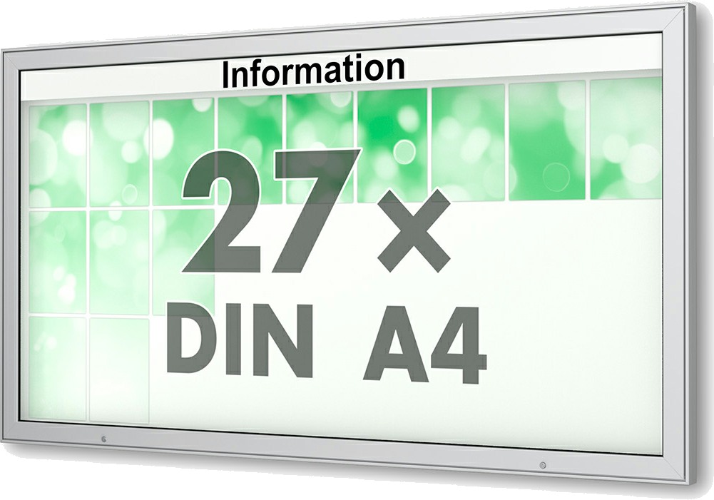 Bild von Schaukasten Plenum 2020x1130x65 mm BxHxT