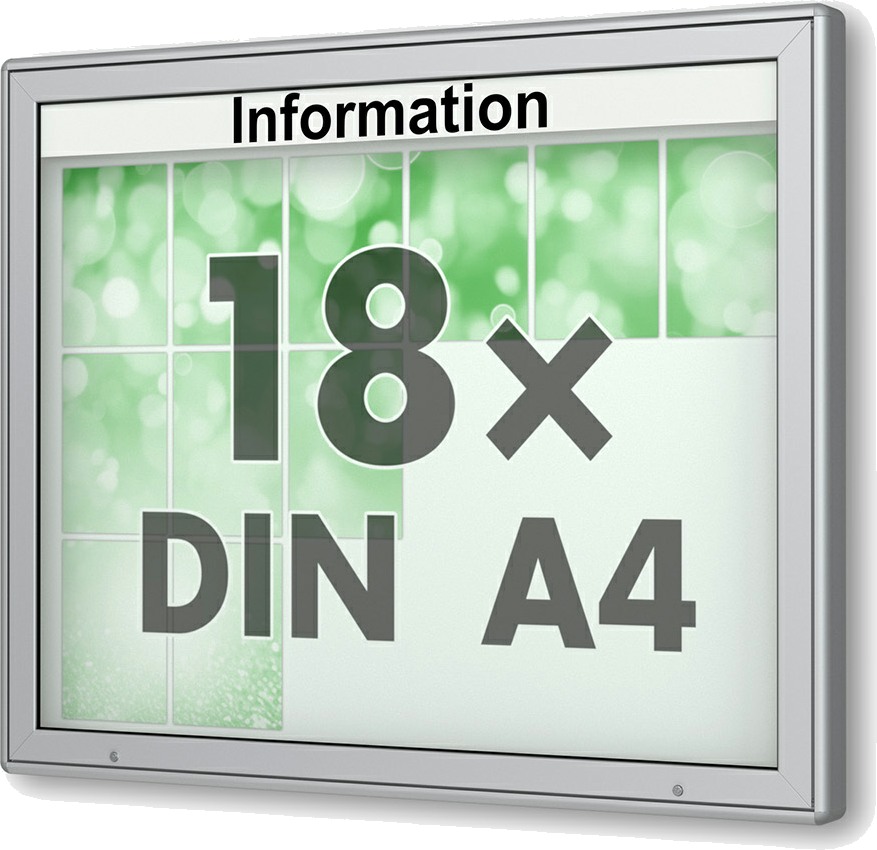 Bild von Schaukasten Plenum 1390x1130x80 mm BxHxT