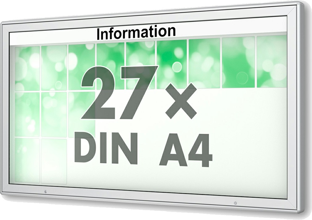 Bild von Schaukasten Plenum 2020x1130x80 mm BxHxT