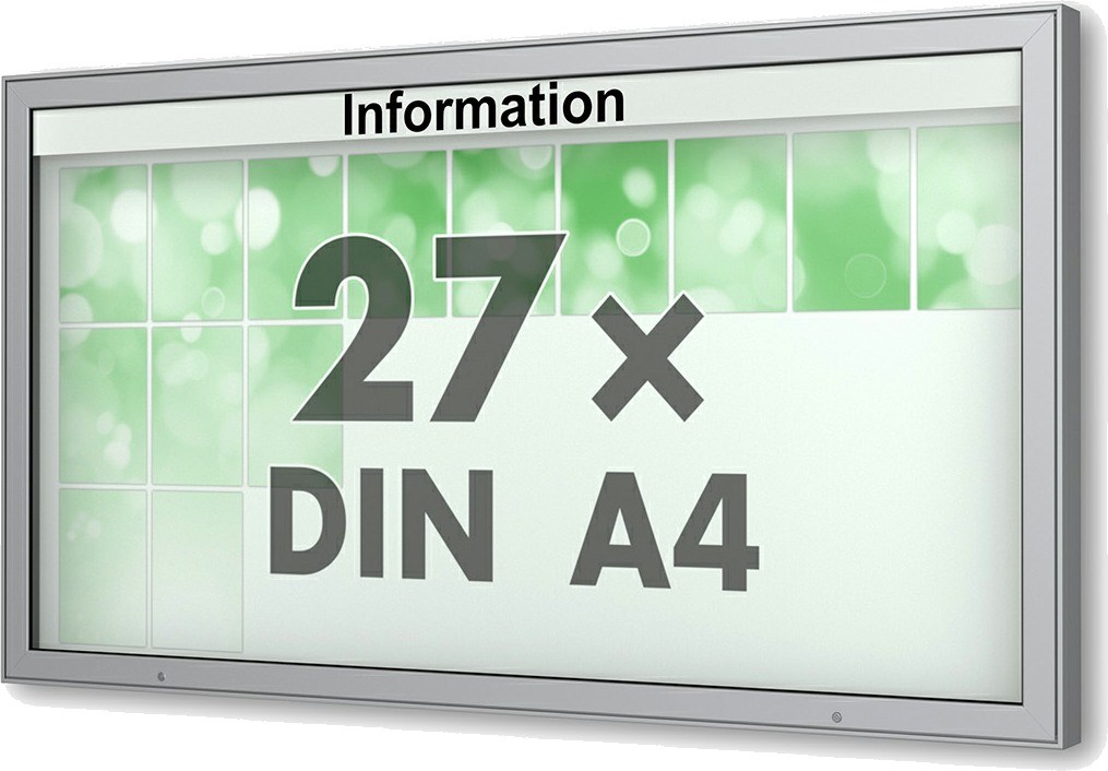 Bild von Schaukasten Plenum 2020x1130x100 mm BxHxT