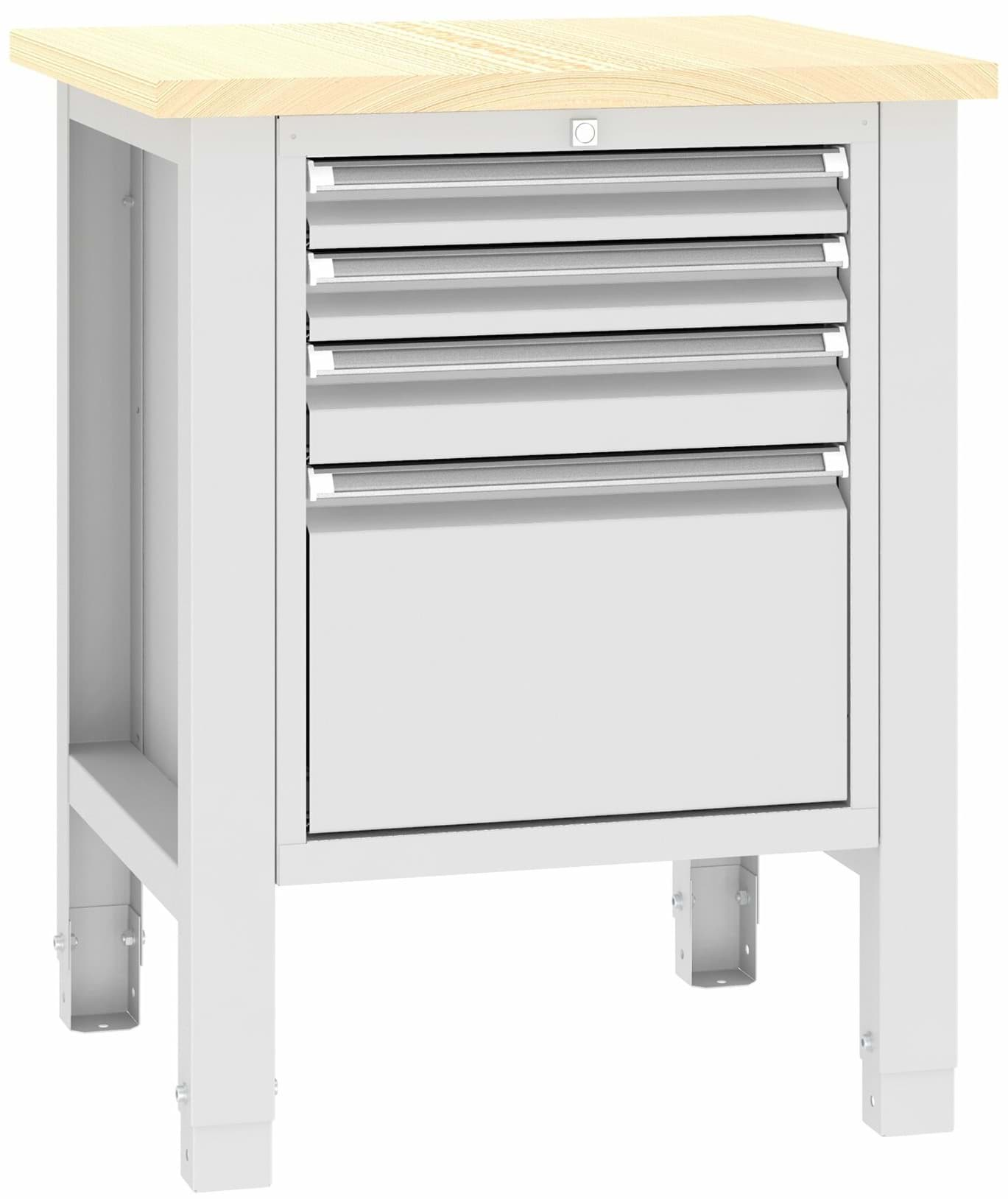 Bild von Werkbank SWT 07/7, var. Höhe, 725x620x850-900 mm LxTxH